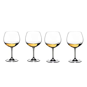 【中古】【輸入品・未使用】Riedel Vinum Montrachet/Chardonnay Glasses%カンマ% Set of 4