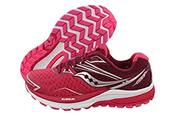 yÁzyAiEgpzSaucony Women's Ride 9 Pink/Berry Ankle-High Running Shoe - 5M