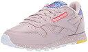 【中古】【輸入品・未使用】Reebok レディース クラシック レザー スニーカー%カンマ% アッシュライラック/ライラック霧/コバルト/ローズ%カンマ% 9....