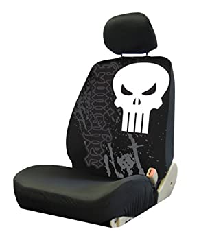 Plasticolor Low-Back Seat Cover%カンマ% Marvel Punisher
