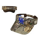 【中古】【輸入品・未使用】Top of the World 「Realtree Xtra」バイザーハット - NCAA 調節可能なカモフラージュ柄のゴルフキャップ