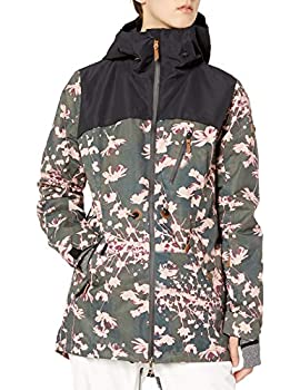 【中古】【輸入品・未使用】Roxy Snow Junior's Stated Jacket%カンマ% True Black Poppy%カンマ% S 【中古】【輸入品・未使用】Roxy Snow Junior's Stated Jacket%カンマ% True Black Poppy%カンマ% S