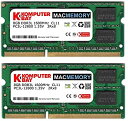 【中古】【輸入品・未使用】Komputerbay MACMEMORY 16GBメモリ 2枚組 DDR3 1600MHz PC3-12800 8GBX2 DUAL 200pin SODIMM ノート パソコン用 増設メモリ 16GB デュアル【メーカー名】KOMPUTERBAY【メーカー型番】KB_16GB_2X8GB_1600_SODIMM_CL10_MAC【ブランド名】KOMPUTERBAY【商品説明】Komputerbay MACMEMORY 16GBメモリ 2枚組 DDR3 1600MHz PC3-12800 8GBX2 DUAL 200pin SODIMM ノート パソコン用 増設メモリ 16GB デュアル当店では初期不良に限り、商品到着から7日間は返品を 受付けております。こちらは海外販売用に買取り致しました未使用品です。買取り致しました為、中古扱いとしております。他モールとの併売品の為、完売の際はご連絡致しますのでご了承下さい。速やかにご返金させて頂きます。ご注文からお届けまで1、ご注文⇒ご注文は24時間受け付けております。2、注文確認⇒ご注文後、当店から注文確認メールを送信します。3、配送⇒当店海外倉庫から取り寄せの場合は10〜30日程度でのお届けとなります。国内到着後、発送の際に通知にてご連絡致します。国内倉庫からの場合は3〜7日でのお届けとなります。　※離島、北海道、九州、沖縄は遅れる場合がございます。予めご了承下さい。お電話でのお問合せは少人数で運営の為受け付けておりませんので、メールにてお問合せお願い致します。営業時間　月〜金　10:00〜17:00お客様都合によるご注文後のキャンセル・返品はお受けしておりませんのでご了承下さい。