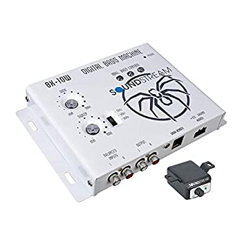 Soundstream BX-10W デジタル低音再生プロセッサー リモコン付き (ホワイト)