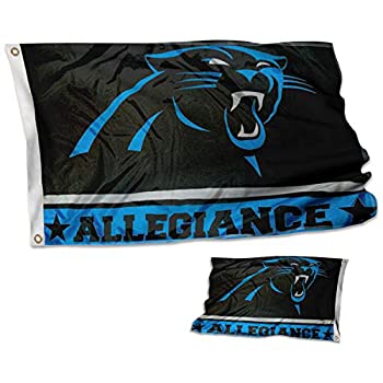 【中古】【輸入品・未使用】Carolina Panthers両面Allegianceフラグ