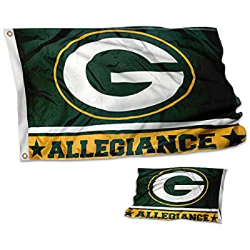 【中古】【輸入品・未使用】Green Bay Packers両面Allegianceフラグ