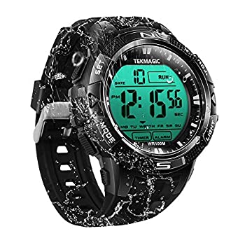 【中古】【輸入品・未使用】TEKMAGIC ダイビングウォッチ 10気圧 デジタル 水中 100m 防水 水泳 スポーツ 腕時計 夜光 LCDスクリーン ストップウォッチアラーム機能付き 【中古】【輸入品・未使用】TEKMAGIC ダイビングウォッチ 10気圧 デジタル 水中 100m 防水 水泳 スポーツ 腕時計 夜光 LCDスクリーン ストップウォッチアラーム機能付き