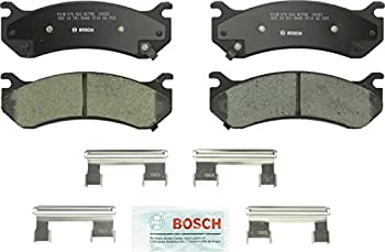 Bosch BC785 QuietCast プレミアムセラミックディスクブレーキパッド:キャデラック、シボレー、アバランチ、シルバラード、サバーバンナ、シエラ