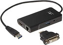 【中古】【輸入品・未使用】Vantec SB 3.0 Universal Mini Docking Station Adapter with HDMI/DVI (DSH-M100U3) by Vantec(2)
