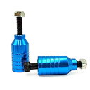 yÁzyAiEgpz(Blue) - Pro Scooter Pegs CNC Aluminium Pegs for Stunt Scooters with Hardware