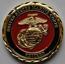 【中古】【輸入品・未使用】USMC Retired Challenge Coin