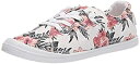 【中古】【輸入品・未使用】Roxy Women's Bayshore Slip On Sneaker Shoe%カンマ% White%カンマ% 6