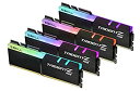 【中古】【輸入品・未使用】G.SKILL 32GB (4 x 8GB) TridentZ RGBシリーズ DDR4 PC4-24000 3000MHz メモリデ...