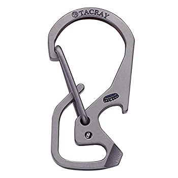 【中古】【輸入品・未使用】TACRAY チタンキーチェーン カラビナ マルチツール 栓抜き付き 【中古】【輸入品・未使用】TACRAY チタンキーチェーン カラビナ マルチツール 栓抜き付き