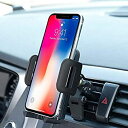 【中古】【輸入品・未使用】OTEMIK カーマウント 電話ホルダー ユニバーサルエアベント電話マウント 調節可能な360度回転 携帯電話マウント ワンボタンリリ...