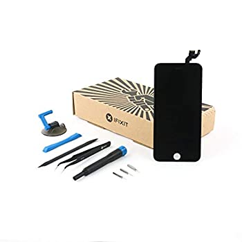 【中古】【輸入品・未使用】iFixit スクリーン 交換用 iPhone 6s Plus対応 - 固定キット - ブラック