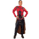 【中古】【輸入品・未使用】Elite Royal Guard レディース ハロウィンコスチューム コミックブック スーパーヒーロースーツ US サイズ: Medium カラー: レッド