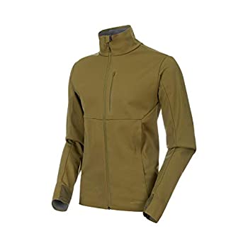 【中古】【輸入品・未使用】Mammut Ultimate V SO Jacket olive/titanium melange 2XL
