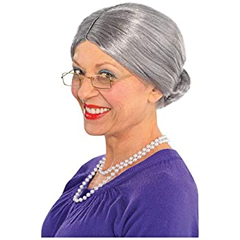 【中古】【輸入品・未使用】Ladies Old Lady Wig Fancy Dress Accessory
