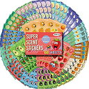 【中古】【輸入品・未使用】HORIECHALY スクラッチ&スニッフステッカー 68枚 17種類の香り 子供&先生&両親に最適 ご褒美ステッカー ギフト パーテ...