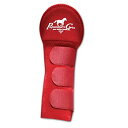 【中古】【輸入品・未使用】Professionals Choice 馬用テールラップ ユニバーサルサイズ クリムゾンレッド