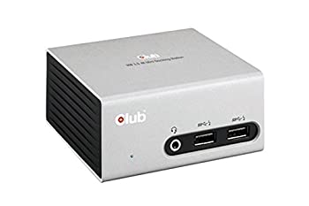 【中古】【輸入品・未使用】Club3D 4K Docking Station for Laptops - HDMI and DVI - USB 3.0 (CSV-3104D) by CLUB3D