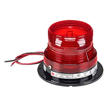 【中古】【輸入品・未使用】Federal Signal LP6-120R Streamline Low Profile Mini Strobe Light%カン..