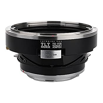 家電, その他 Fotodiox Pro TLT ROKR TiltShift Lens Mount Adapter Compatible with Bronica SQ Lenses to Canon EOS EF and EF-S Cameras