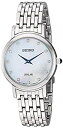 【中古】【輸入品・未使用】SUP397P1 Seiko ソーラー mother-of-pearl 女性 アナログ ビジネス ソーラー 海外出荷 Seiko