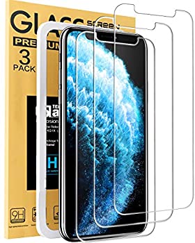 【中古】【輸入品・未使用】Mkeke iPhone 11 Pro Max スクリーン保護シート iPhone XS Maxスクリーンプロテクター 強化ガラス [3パック..