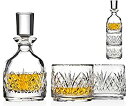 【中古】【輸入品・未使用】Godinger Dublin European Made 3個入りスタックDecanter Set