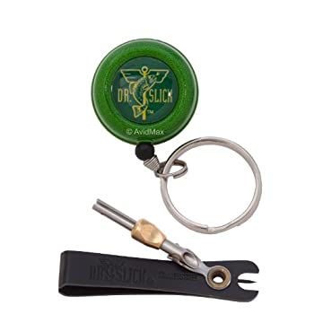 【中古】【輸入品・未使用】Dr. Slick RISOG リール (グリーン) NPB2KT ニッパー (ブラック)