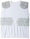 【中古】【輸入品・未使用】(3X-Large%カンマ% White/Grey) - CHAMPRO Adult Dri-Gear Padded Shirt
