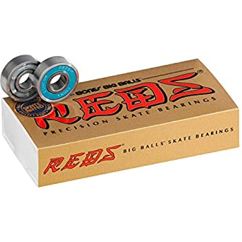 【中古】【輸入品・未使用】Bones Bearing ビッグボール レッド 精密スケート定格ベアリング 8mm 16個パック 【中古】【輸入品・未使用】Bones Bearing ビッグボール レッド 精密スケート定格ベアリング 8mm 16個パック