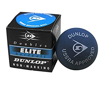 【中古】【輸入品・未使用】Dunlop Elite Doubles Hard Squash Ball - Single Ball - P700202
