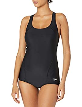 【中古】【輸入品・未使用】Speedo (スピード) レディース Powerflex Conservative Ultraback ワンピース水着 14 ブラック