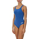 【中古】【輸入品・未使用】(Size 38%カンマ% Royal/Metallic Sivlver) - arena Women's Mast MaxLife Thin Strap Open Racer Back One Piece Swimsuit