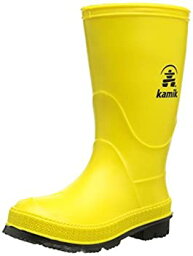 【中古】【輸入品・未使用】Kamik STOMP/YOUTH/PUR/6149 Rain Boot Yellow/Black%カンマ% 6 M US Toddler