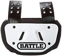 【中古】【輸入品・未使用】Battle Sports Football Back Plate (White/Black%カンマ% Adult)