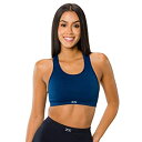 【中古】【輸入品・未使用】(ゼンサー) Zensah シームレススポーツブラ ランニング用ブラ Medium/Large (34 ABC - 36 AB) ブル...