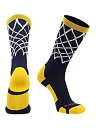 【中古】【輸入品・未使用】MadSportsStuff エリートバスケットボールソックス クルー丈 米国製