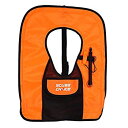 【中古】【輸入品・未使用】 X-Large - Scuba Choice Adult Orange Snorkel Vest With Front Pocket & Whistle