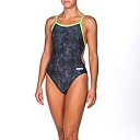 【中古】【輸入品・未使用】arena Women's Mast Origami MaxLife Thin Strap Open Racer Back Onepi...