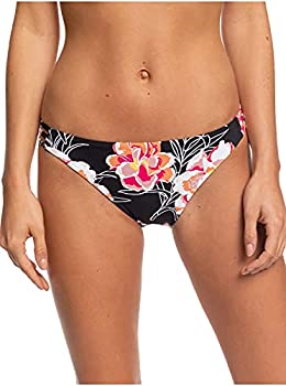 【中古】【輸入品・未使用】Roxy レディース プリント ビーチクラシック フルビキニボトム US サイズ: X-Large カラー: ブラック
