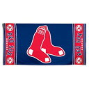 【中古】【輸入品・未使用】MLBボストンレッドソックス30?by 60?Fiber Reactiveビーチタオル