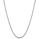 【中古】【輸入品・未使用】スターリングシルバー ビザンチンチェーンネックレス (1.8mm 20インチ)