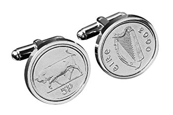 yÁzyAiEgpz19thEFfBOanniversary-1998?Lucky Irish 5p Coin Cufflinks