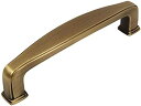 【中古】【輸入品・未使用】Cosmas 4389bab Brushedアンティーク真鍮モダンキャビネットハードウェアハンドルプル???3?%ダブルクォーテ%インチ( 76?mm )穴中心???25パック