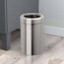【中古】【輸入品・未使用】Gatco Waste Can Modern Bathroom Kitche、オフィス、Trash Bin Round 1911 1
