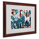 【中古】【輸入品 未使用】Trademark Fine Art Yesterday 039 s News Artwork by Beata Czyzowska Young カンマ Wood Frame 16 by 20-Inch BC0113-W1620MF